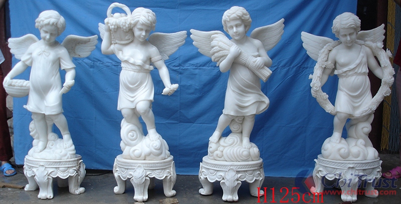 Angel Stone Figurine 003